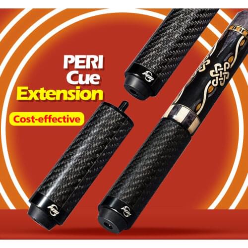 PERI Cue Extension Billiard Pool Cue 200cm/100cm Carbon Fiber Tecnologia Extender High Quality Professional Billiard Accessories