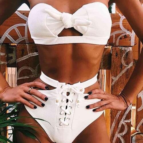VOHOSHOP White Swimwear