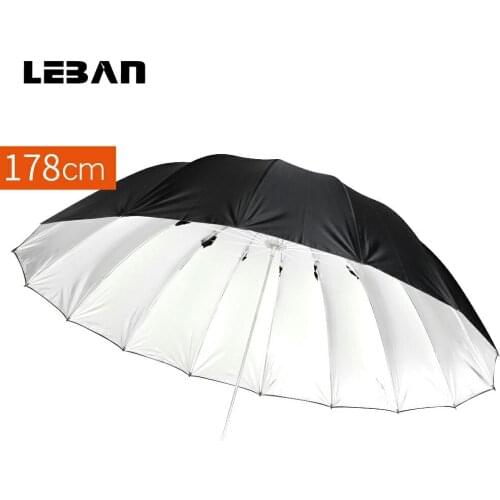 Godox Studio Photogrphy 70" / 178cm Silver Black Reflective Umbrella Studio Lighting Light Umbrella