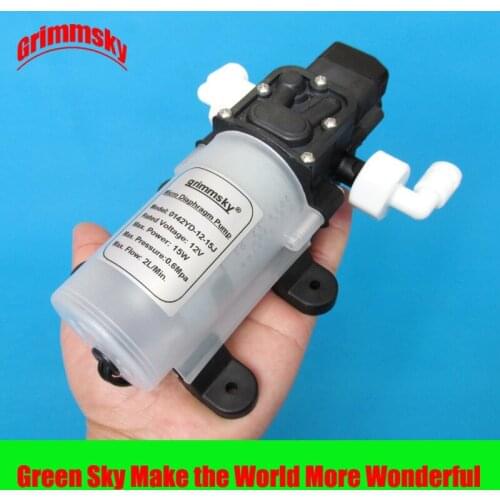 2L/Min 12V 15W very quiet water purifier water filter system pressurized mini booster water pump