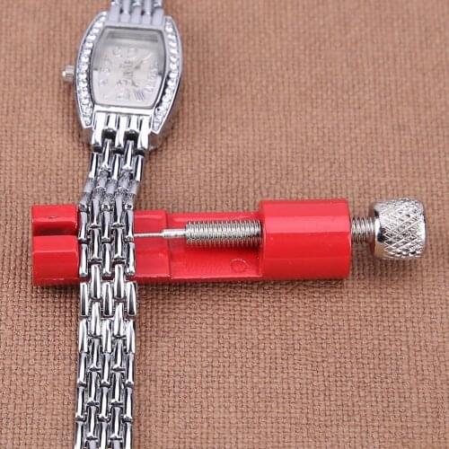1pc Watch Band Adjuster Watch Strap Adapter Remover Repair Adjustment Bracelet Link Pin Remover Repair Hand Tool Set