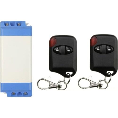 AC 85V 110V 220V 240V 1CH RF Wireless Switch Relay Receiver Remote Controllers & Light switch With 2*cats eye Transmitter