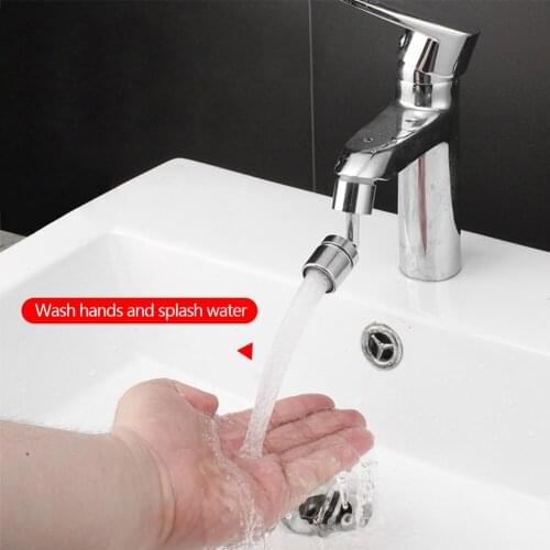 Tap Faucet Aerator 720D Rotation Universal Splash-proof Swivel Water Saving Faucet Water Saving Bathroom Filter Foamer Aerators
