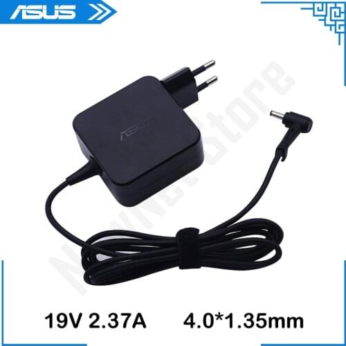 Asus Q302 Q302L Q302LA Q302U Q302UA UX305CA UX305LA X553M Q553 19V 2.37A 45W 4.0*1.35mm AC Power Charger For Asus Laptop Adapter