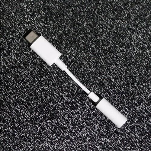 Usb C Type C To 3.5MM Jack Aux Headphone Audio Cable Digital Earphone Adapter For Google Pixel 2 3 3A 4 XL HTC U10 Xiaomi Huawei