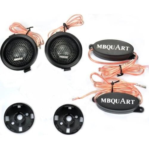 AIYIMA 1set Car Hifi Tweeter Audio Portable Loudspeaker Supper Silk Dome Tweeters MT-01 Stereo Speaker