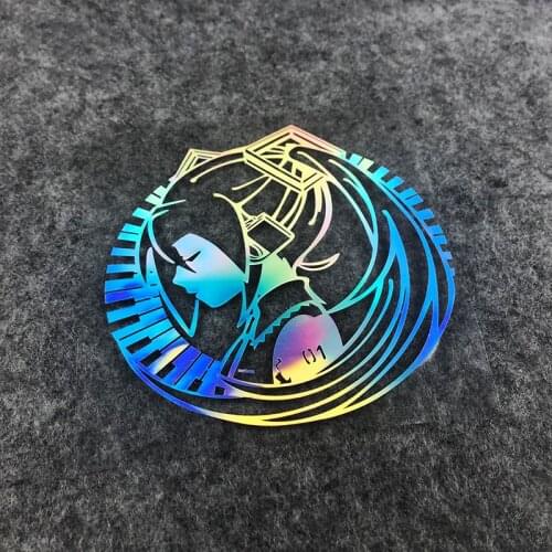 Car Styling and Decals Classic Cartoon Anime Girl Music Auto Body Window Motorcycle Stickers