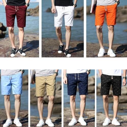 Bingchenxu Men Casual Breathable work Pants Pockets Beach Solid Color Sport Shorts Mens Short Jogger Shorts Pant with Pocket