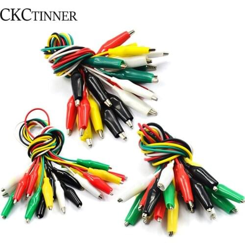 Crocodile Cylinder to Banana AV Plug Test Cable Connector Dual Tester Crocodile Probe Clip for Multimeter Measure Tool