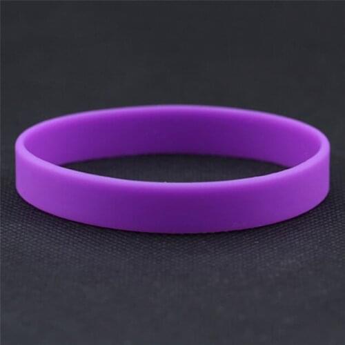 Fashion Sports Fitness Silicone Rubber Elasticity Wristband Cuff Bracelet Basketball Sports Wrist Band 12 Colors Dropshipping