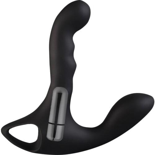 Soft Silicone Dual Head Plug Vibrating Prostate Massager G-Spot Orgasm Masturbation Anal Vibrator for Men Woman Anal Sex Toys A3
