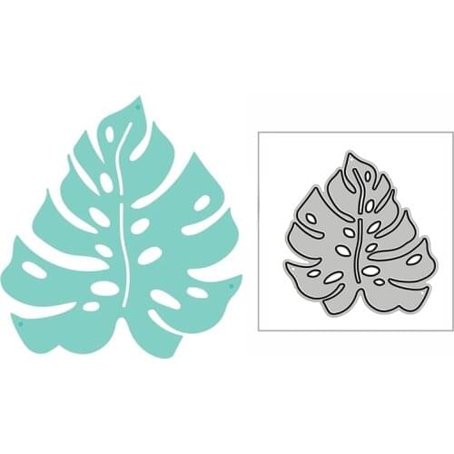 New Fine Monstera Plant 2020 Metal Cutting Dies for DIY Scrapbooking Paper and Card Making Decorative Embossing Craft No Stamps