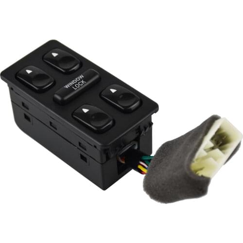 93570-28001 Front Left Driver Side Electric Power Master Window Switch for 1992 1993 1994 H yundai Elantra Galloper
