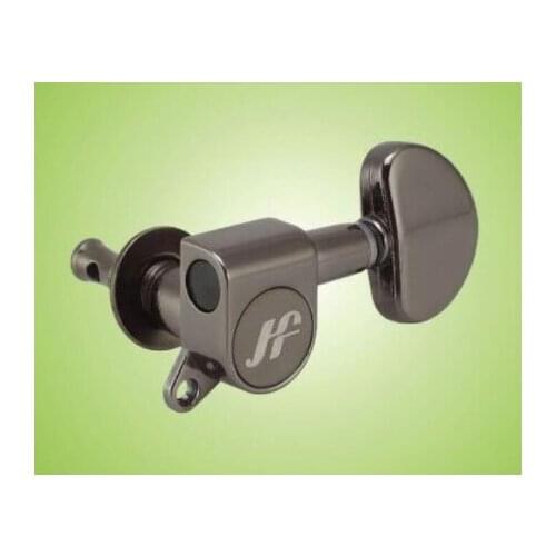 K - 865 tuning Fully enclosed ballad guitar string tuning knob electric guitar twisted winding device BY black string quasi knob