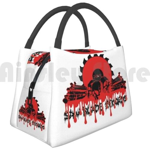 Portable Insulation Bag Saw Blade Records-Logo Saw Blade Records Label Music Terror Speedcore Dark Hard