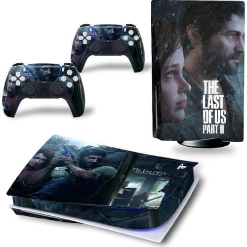 THE LAST PS5 Standard Disc Edition Skin Sticker Decal Cover for PlayStation 5 Console & Controller PS5 Skin Sticker Vinyl