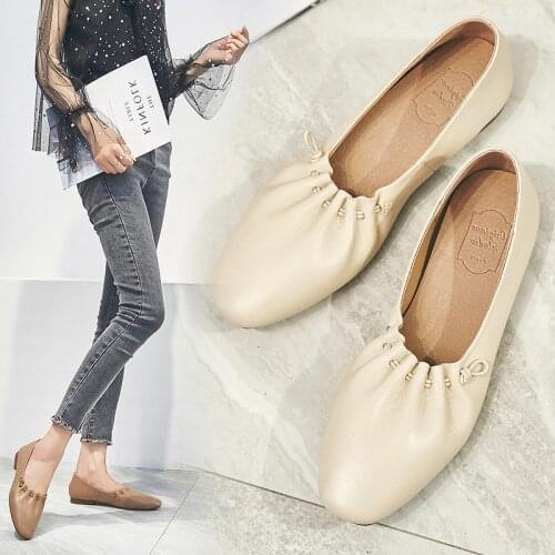 PRINCESMIU Leather Pumps