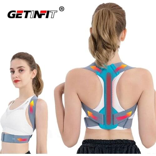 Unisex Adjustable Posture Corrector Back Shoulder Straighten Orthopedic Brace Belt for Clavicle Spine Back Support Pain Relief