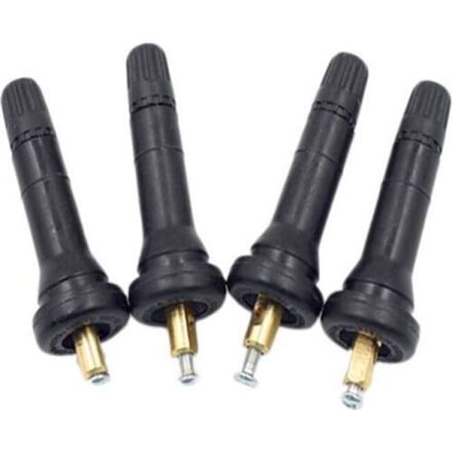 4Pcs/lot Car Sensor Valve Stem TPMS Tire Pressure Monitoring System Anti-explosion Snap In Tires Valve Stems Snap Cap For Buick