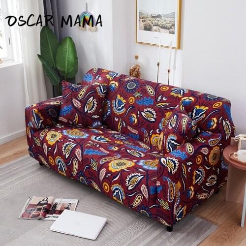 Nordic Scandinavian African Morocco Modern Living Room Corner Sofa Covers Armchairs 2 3 4 Places Extensible With Elastic L Shape