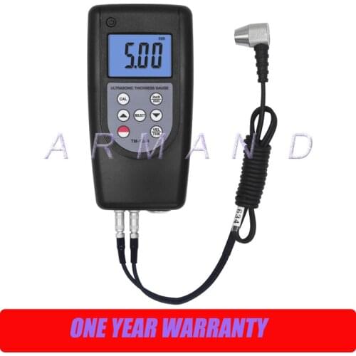 Ultrasonic Thickness Meter TM-1240 0.75~400mm Automatic memory material code and sound velocity value digital thickness tester