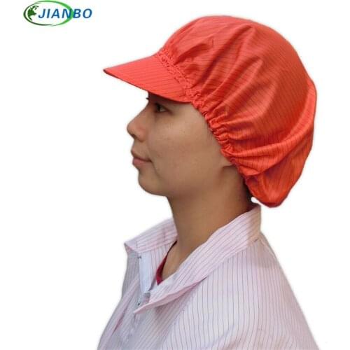 Factory Outlet Wholesale Anti-Static Safety Cleanroom Hats Dustproof ESD Mens Clean Room Protective Electronics Factory Work Cap