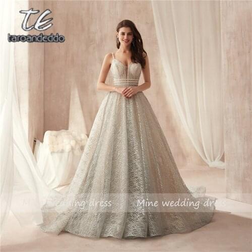 Spaghetti Straps Gelitter Sequin Bling Bling Prom Dresses with Beading Open Back Sexy Evening Gown Vestido Formatura Longo