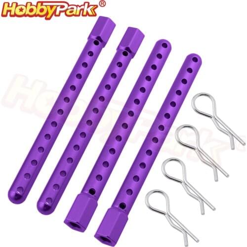 102037 122237 Aluminum Body Posts 02144 For HSP 1/10 Upgrade Parts RC Car Sonic Flying Fish 94123(Pro) Redcat Lightning EPX PRO