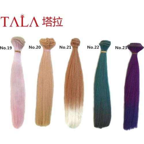 25cm x 100cm BJD SD DOLL wigs/hair straight doll hair for dolls-1pcs-free shipping