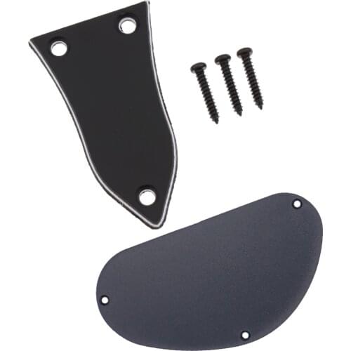 3-ply Truss Rod Cover Screws Set with Guitar Cavity Cover Guitar Parts