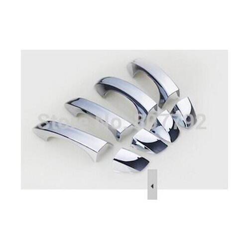 ABS Chrome Auto Door Handle Cover Trim 8pcs For Skoda Octavia A7 MK3 2014 2015 2016 2017