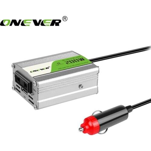 Onever Car Power Inverter Accessories 200W DC 12V To AC 220V Portable Converter Modified Sine Wave Power Built-In Cooling