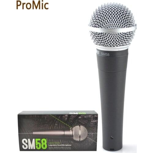 SM58 микрофон the most legendary live performance mic,SM58 dynamic vocal microphone,SM58 for stage,PC,karaoke,gaming