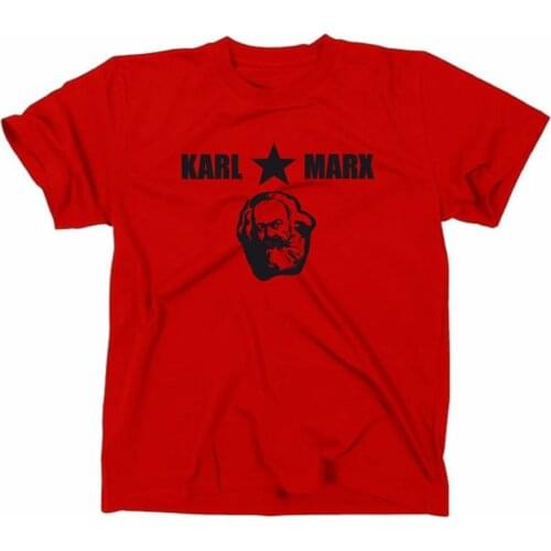 Karl Marx T-Shirt, Cccp | Udssr | Ddr | Antifa, Engels Lenin Ussr Manifest 2019 New Men Summer O-Neck Tops Custom Design T Shirt