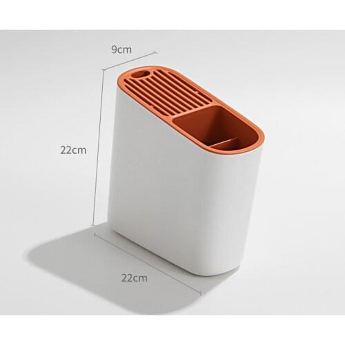 Chopsticks Cage Chopsticks Holder Kitchen Chopsticks Spoon Fork Organizer Basket with Partition Design Kitchen Utensil Holder