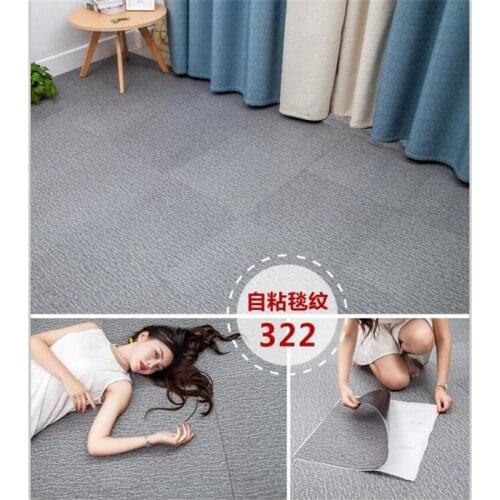 Beibehang Self-adhesive pvc plastic sheet flooring thick wear-resistant waterproof stone pattern carpet floor plastic assembly