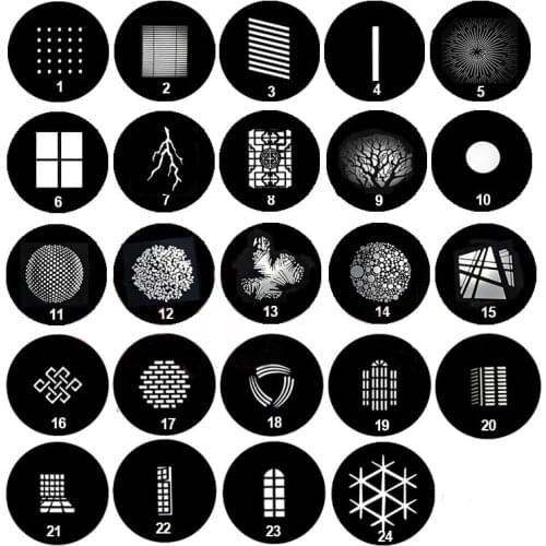 Snoots optical Condenser graphic DIY effect film Shadow Template Modeling kits for godox flash LED Video Light speedlight