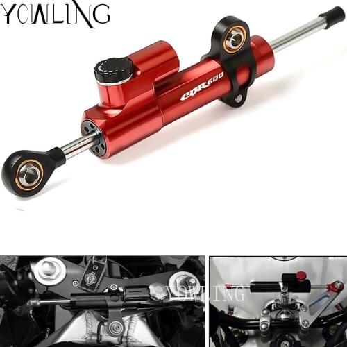 Motorcycle CNC Damper Steering StabilizerLinear Reversed Safety Control For HONDA CBR600RR CBR600 RR CBR 600 600RR 2005-2017