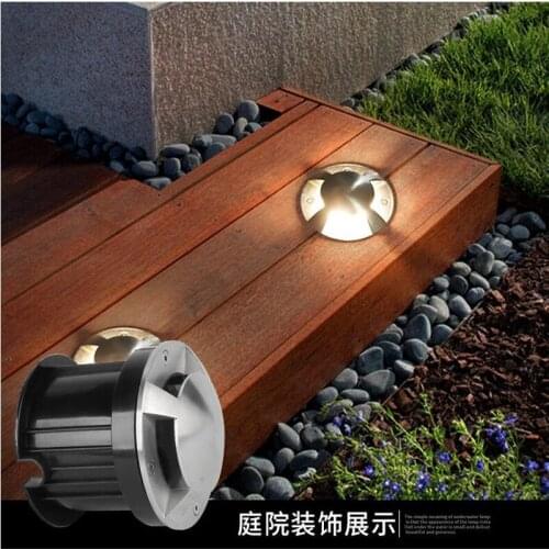 Led underground lights project outdoor spotlights outdoor waterproof shot tree light square floor lamp lawn lamp buried lights