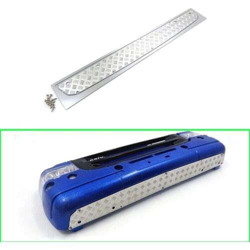 Chin Bumper Protective Metal Patch for 1/14 Tamiya RC Truck Trailer Tipper Scania R730 620 Car Diy Parts