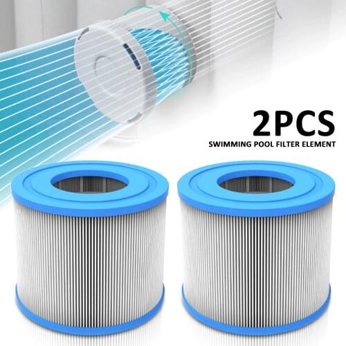 2 Pcs Swimming Pool Filter for Wave Replacement Filter Cartridge Pool Accessories