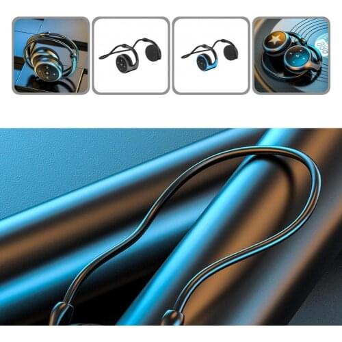 Supporting TF Card Universal FM Radio Wireless Earphone for Live Streaming