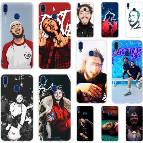 Post malone Soft TPU Case Cover For Huawei Honor 9 10 Lite 6X 7X 8X Max 7A 5.7inch 8A 9a V20 PLAY 9i