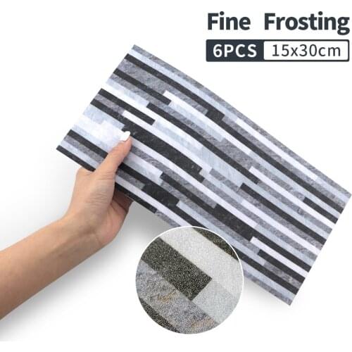 Black White Tile Brick Tile Sticker For Bathroom Kitchen PVC Waterproof Home Decor Decal DIY Self Adhesive Wallpaper Mosaic 2021