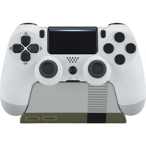 EXtremeRate Classics NES Style Controller Display Stand Gamepad Desk Holder for PS4, for PS4 Slim, for PS4 Pro Controller
