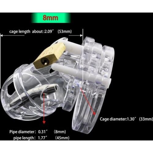 Manyjoy Sex Shop New Male Chastity Cock Cages Sex Toys For Men Penis Belt Lock With 5 Penis Rings Gay Device Chastity Lock