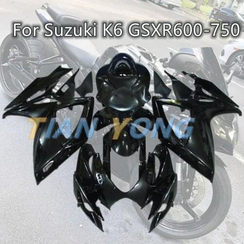 Bodywork Fairing Kit Motorbike Accessories For SUZUKI GSX-R600 GSX-R750 2006 2007 ABS Plastic Motorcycle Injection molding