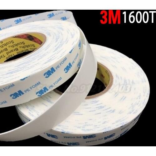3M Double Sided Tape Adhesive Strong Sticky for 10mm 15mm 20mm 30mm 40mm 50mm Waterproof Lengt phone Screen LCD LED Fix Home
