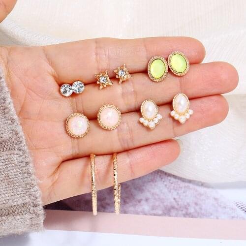 NANBO Women's Silver Earrings