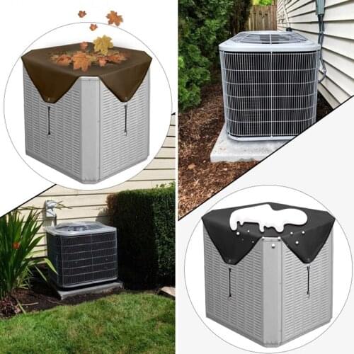 Air Conditioner Outer Cover Cloth 600D Oxford Cloth Dustproof Waterproof Cloth Outdoor Furtinure Cover